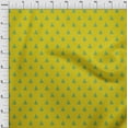 thumbnail image 3 of oneOone Organic Cotton Poplin Twill Fabric Floral Block Printed Fabric 1 Yard 42 Inch Wide, 3 of 4