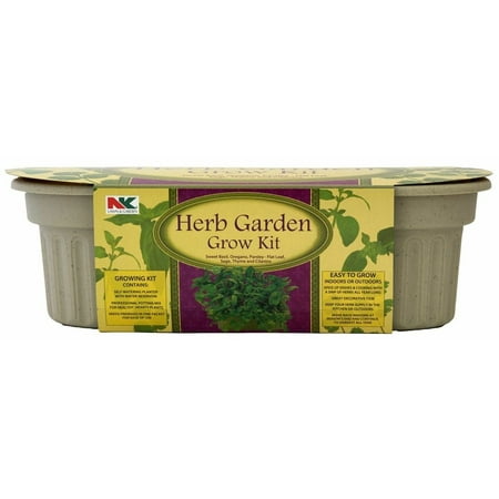 Plantation Products KHB6 Herb Garden Planter Kit (Best Home Herb Garden Kit)