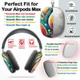 thumbnail image 2 of Protective Cover for AirPods Max Funky Patterns - Watercolor Folk Art=6 Headphones Aesthetic Print Snap On Cases, 2 of 5