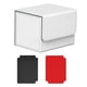 thumbnail image 3 of Estuche para tarjetas con cierre magnético. Capacidad para 100 tarjetas. Juego de cartas resistente para reuniones y pasatiempos. Blanco, 3 of 9