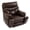 Dark Brown Leather, variant on Power Lift Recliner Chair with Massage & Heat for Elderly, Power Reclining Sofa Chair with USB-C Ports, Cup Holders, Side Pockets, Soft Velvet Fabric Recliner for Living Room, Bedroom
