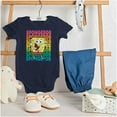 thumbnail image 3 of SpongeBob SquarePants Cartoon Rainbow Romper Boys or Girls Infant Baby Brisco Brands 12M, 3 of 6