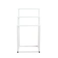 thumbnail image 6 of Aukfa Metal 3 Tiers Freestanding Towel Rack for Bathroom Outdoor - White, 6 of 8
