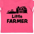 thumbnail image 4 of Inktastic Little Farmer Barn, Silo and Cows Boys or Girls Toddler T-Shirt, 4 of 5