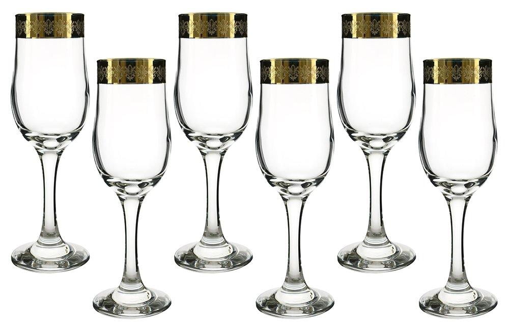 luxury champagne glasses