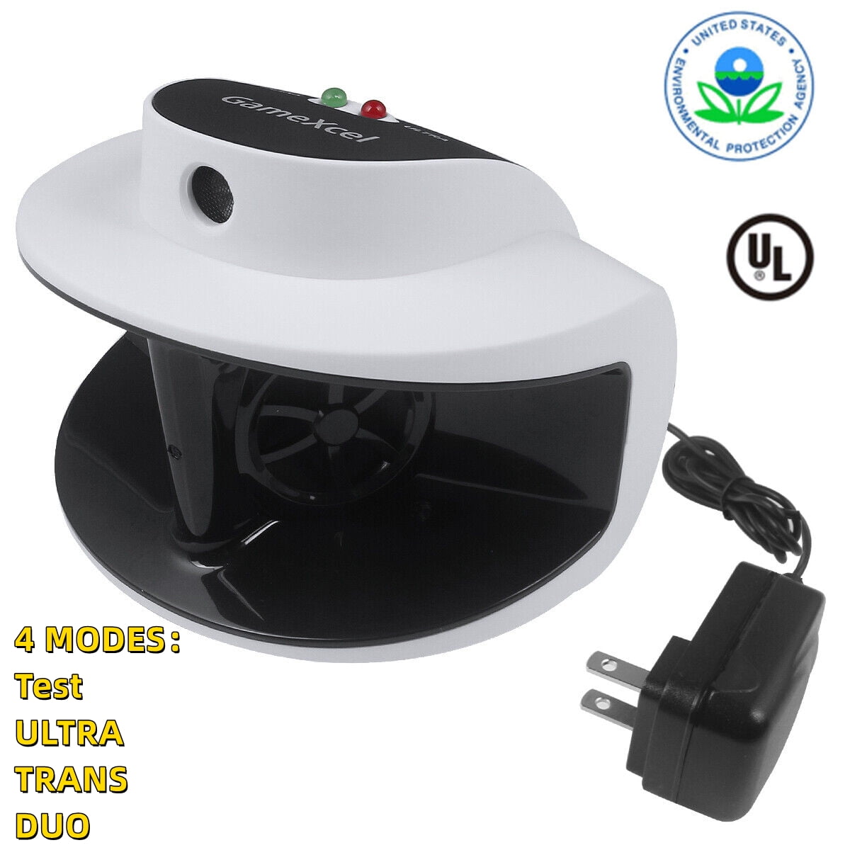 Ultrasonic Mice Repellent, 4in1 Electric Rat Squirrel Rodent Pest