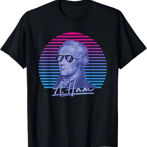 Alexander Hamilton Shirt A. Ham Funny 'Merica Patrotic Shirt T-Shirt