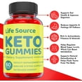 thumbnail image 3 of (2 Pack) Life Source Keto ACV Gummies - Supplement for Weight Loss - Energy & Focus Boosting Dietary Supplements for Weight Management & Metabolism - Fat Burn - 120 Gummies, 3 of 6