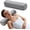 Cool Grey, variant on Memory Foam 4" Round Pillow, Cervical Neck Pillow for Pain Relief, Cylinder Pillows 18"x 4", Removable Cover, Neck Roll Pillow for Sleeping, Pink Ripple