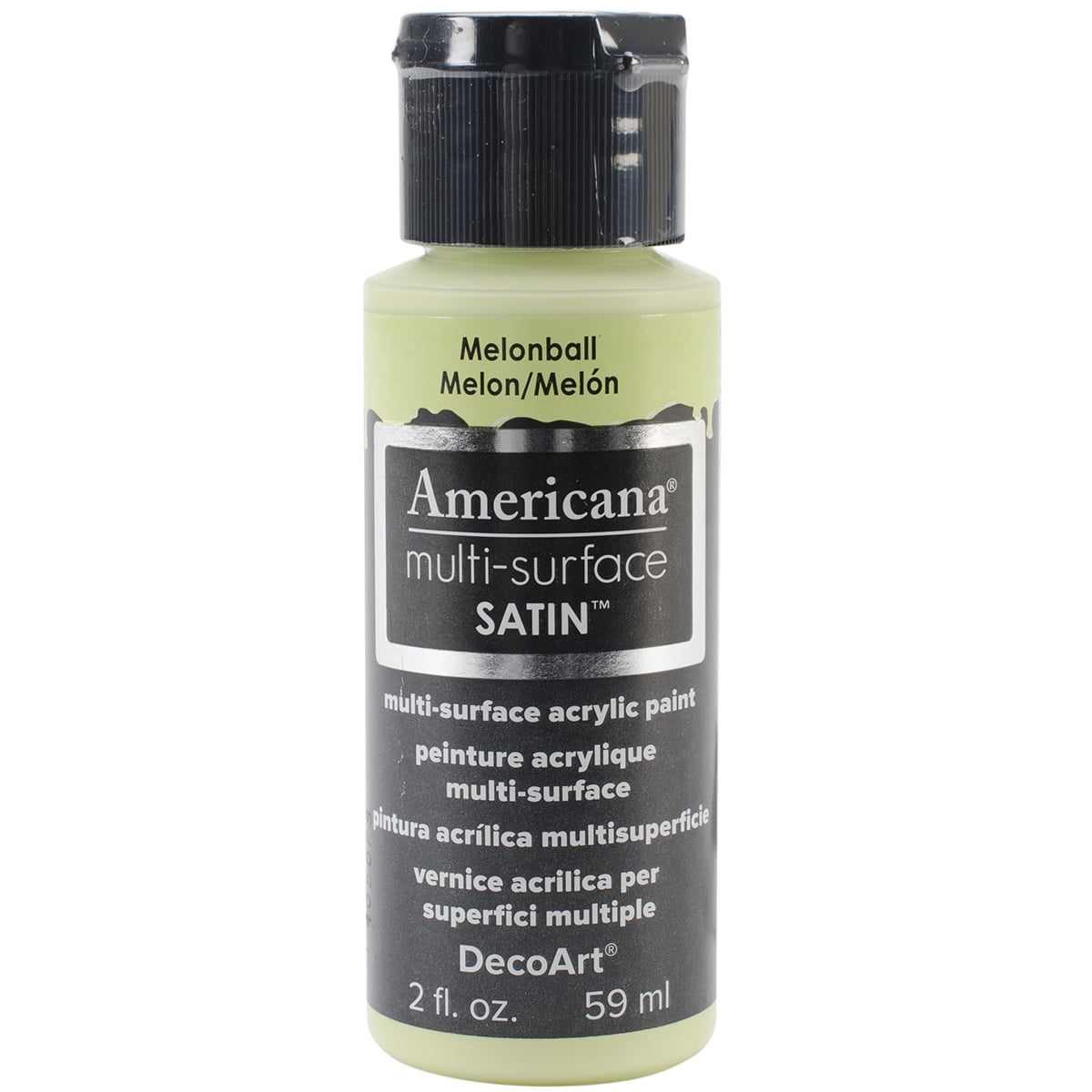 Americana MultiSurface Satin Acrylic Paint 2ozMelonball