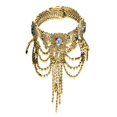 thumbnail image 1 of Rhinestones Tassels Bracelet Women's Fashion Bracelet Adjustable Bracelet for Evening Wear Silver, 1 of 4