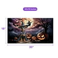 thumbnail image 5 of Spooky Halloween Night Witch Miniature Pinscher Glowing Pumpkins Doormat Mini Pin Dog Lover Indoor Outdoor Welcome Mat - 12015, 5 of 5