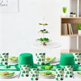 thumbnail image 7 of 50 Pcs St. Patrick's Day Disposable Cup Shamrock Green Paper Cups Irish Lucky Disposable Coffee Cups for Saint Patrick Party Supplies Set Drinkware Decoration, 7 of 7
