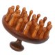 thumbnail image 1 of Wooden Scalp Massager Comb with AntiStatic Wide Teeth for Gentle Scalp Massage and Travel Use, 1 of 4