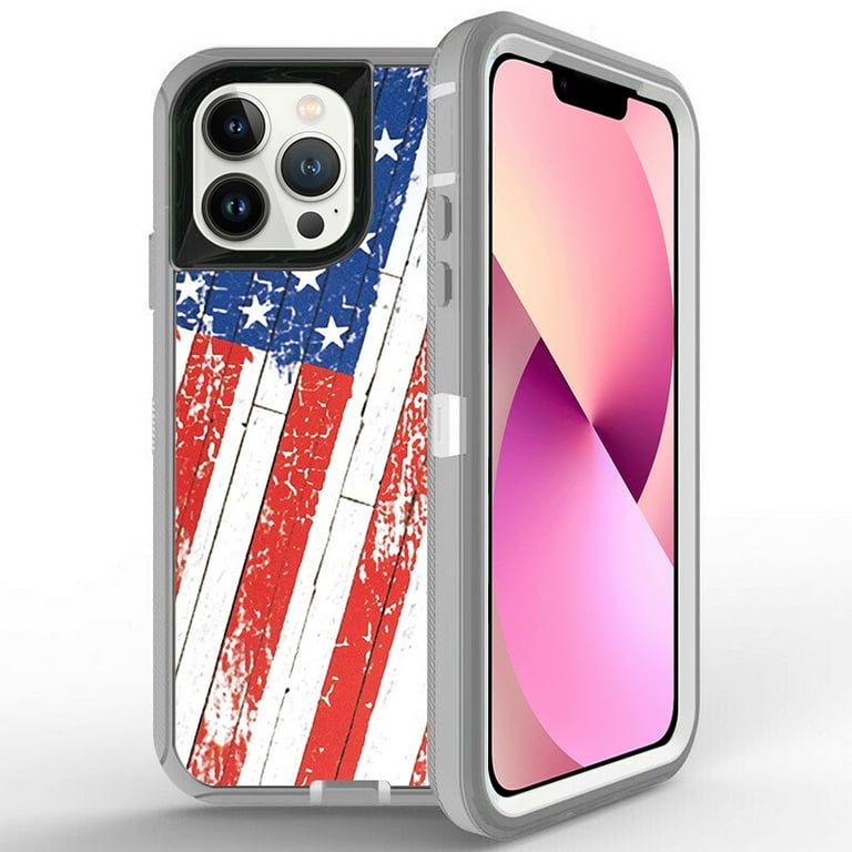  iPhone 13 Pro Max Team Catfish Alabama Catfishing with  Distressed USA Flag Case : Cell Phones & Accessories