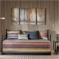 thumbnail image 3 of JERFIT 6-Piece Reversible Daybed Cover Set with Pillows & Bed Skirt, Twin Size Lodge Style Quilted Microfiber Bedding, Multi-Color Stripe, 3 of 4