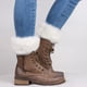 thumbnail image 2 of 2 Pares De Botas De Punto Con Ribete De Piel En Los Puños, Calentadores De Piernas, Mangas De Calcetín Para Botas SM SunniMix calentador de pierna de punto para mujeres, 2 of 8