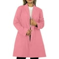 thumbnail image 5 of Panda Uniform by HeedFit 36" Notch Collar Women’s Lab Coat – 7XL Pink, 5 of 7