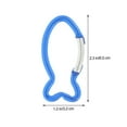 thumbnail image 3 of CUITING Outdoor Safety Buckle Mini Carabiner Clip Backpack Clips Aluminum Alloy Gear Hooks for Hanging Spring 15 Pcs, 3 of 6