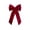 Wine, variant on Large Velvet Bow, Christmas Tree Topper Holiday Wreath Decor, Big Ribbon Bow Ornament For Party Front Door Home Decoration Wine Free Size