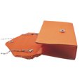 thumbnail image 3 of keepw Women Envelope Bag, Rectangular, Portable, Business Banquet Bridal Handbag, Orange, 1 Count, 3 of 6