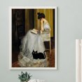 thumbnail image 2 of 5D DIY Mujer Gato Del Arte Artesanal 30x40cm, 2 of 9