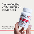 thumbnail image 3 of Genexa Kids’ Clean Pain & Fever Acetaminophen Chewables, Dye Free, Grape, 24 ct, 3 of 10