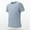 Gray, variant on Njoeus Big & Tall Shirts for Men, White Dress Shirt for Men Big & Tall Shirts for Mens Summer Solid Basic Tee Shirts Crew Neck Mens Shirts Casual Loose Short Sleeve T-Shirt Muscle Shirts for Men Summe