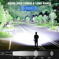 thumbnail image 2 of Rechargeable Flashlights 90000 High Lumens - 2 Pack, Super Bright LED Flashlight Rechargeable with 5 Light Modes, High Powered & IPX7 Waterproof Flash Light for Camping, Home, 2 of 5