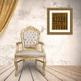 thumbnail image 3 of Filippo Tommaso Marinetti 20x21 Gold Ornate Framed and Double Matted Museum Art Print Titled - Words in Freedom; Futurists Olfactory Tactile-Term Pl. 10 (1932), 3 of 4