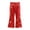 Red, variant on XuJwPNcy Girls' Flared Pants Fashion Festival Dance Pants Wide Leg Bell Bottom Trousers(Silver,14-15 Years)