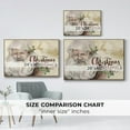 thumbnail image 4 of Christmas Greetings Collection A - Framed Gallery Wrapped Holiday Canvas - 17 x 25 - Natural Wood Frame, 4 of 8