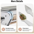 thumbnail image 2 of Stainless Steel Ravioli Maker Attachment for KitchenAid Stand Mixer, Manual Ravioli Making Machine Accessories, Pasta, Spaghetti, Machine with Dough Cutter and Wrapper for Kitchen Home, 2 of 7