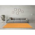 thumbnail image 3 of Ahgly Company Indoor Rectangle Solid Orange Modern Area Rugs, 3' x 5', 3 of 4