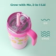 thumbnail image 6 of Reduce Coldee Kids Tumbler with Spill-Proof Straw & Handle. Insulated Stainless Steel 18 oz, Smiles, 6 of 10