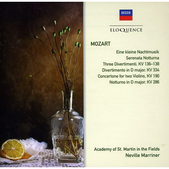 Academy of St. Marti - Mozart: Serenades & Divertimenti [CD] Aust
