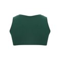 thumbnail image 4 of iEFiEL Men's Sleeveless Bodybuilding Muscle Tank Top Slim Fit Workout Vest Crop Top for Nightclub Dark Green L, 4 of 7