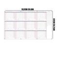 thumbnail image 3 of LOVEVERDry Calendrier Mural Effaçable – Grand Planificateur Mensuel pour Tableau Blanc / Rappel Mural Effaçable et Réutilisable / Parfait pour Organiser le Travail, la Maison et les Horaires d'École, 3 of 5