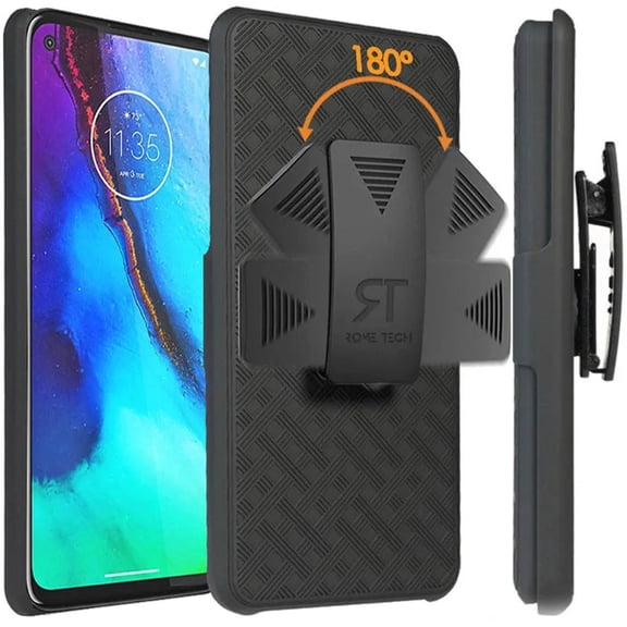 Rome Tech Motorola Moto G Stylus (2020) Shell Holster Combo Case With Belt clip