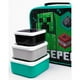 thumbnail image 3 of Minecraft Creeper Lunch Bag And Bottle (5-pack) One Size Bla Black/Green/White One Size, 3 of 5