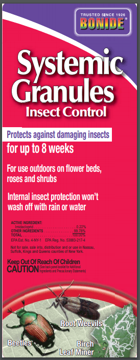 Bonide 952 1 LB Container Of Systemic Insect Control Granules - Quantity of 4