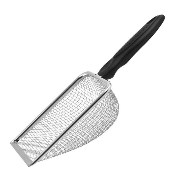 COCEQUC Litter Scooper Stainless Steel Pet Litter Shovel Toilet Scooper Supplღ❀ Cat F5O6
