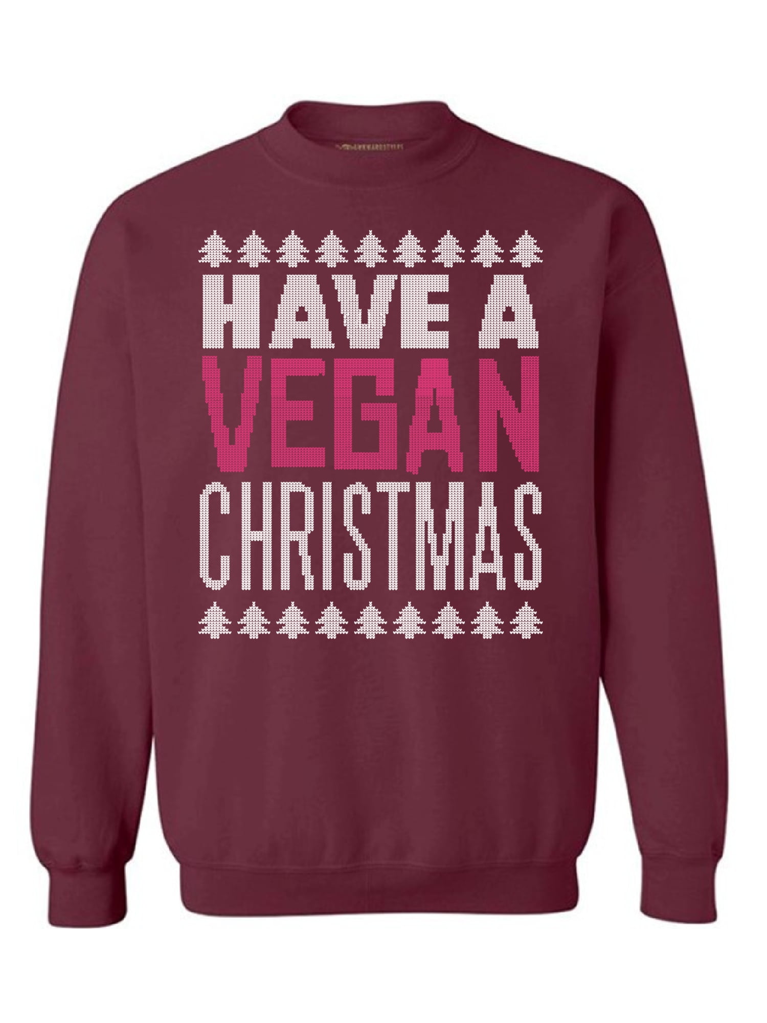 vegan christmas sweater