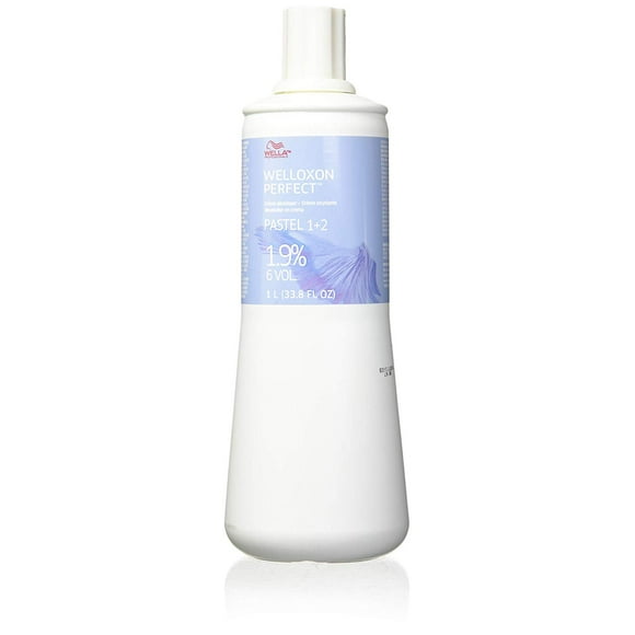 Wella Welloxon Perfect 1.9 Percent 6 Volume Cream Developer for Unisex - Treatment, 33.8 ounces