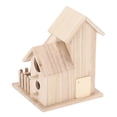 thumbnail image 4 of Bird Breeding Box, Bird Nesting Box Small Three-Room Design  for Wild Birds for Lovebirds for Parrotlets for Budgies Three Rooms, 4 of 7