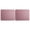 Purple, Pink, variant on YAHHU 2Pcs Mouse Pad 2-Side PVC Leather Waterproof Desk Mat 10.6x8.3 in / 27x21cm (Creamy White Silver)