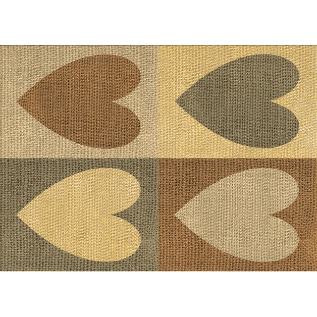 Ahgly Company Tapis d'Intérieur Lavables en Machine Rectangle Transitionnel Orange Jaune, 7' x 10'