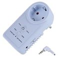 thumbnail image 1 of Peahefy GSM Power Plug Socket, GSM Smart Plug Socket,Smart GSM Power Outlet Plug Socket with Temperature Sensor SMS Command Control EU Plug, 1 of 6