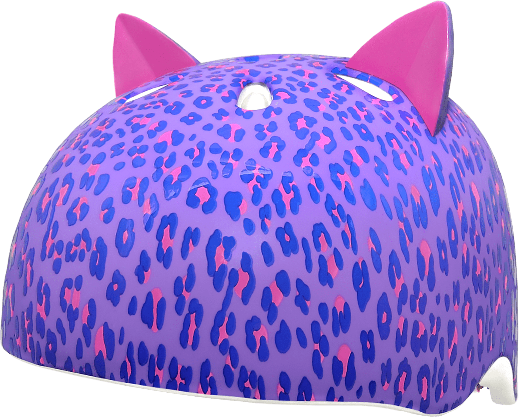 Krash! Leopard Kitty 3D Multisport Helmet, Purple, Youth 8+ (54-58cm)
