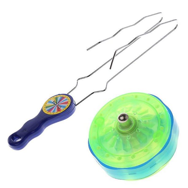 4.1x6.3CM Juguete de bola de volante rodante de carril mágico intermitente Led colorido para regalos de niños